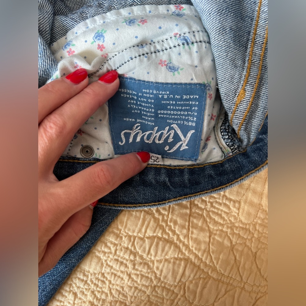 Kippys Blue Jeans with Black Embellishments - Picture 12 of 12